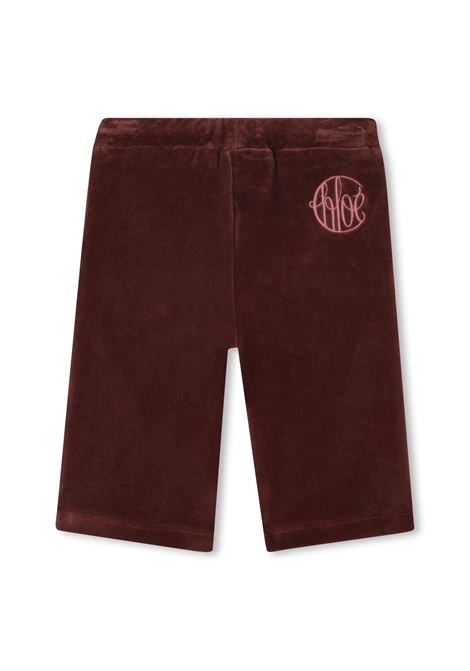 Tuta sportiva con zip e logo ricamato CHLOE' KIDS | C20722958